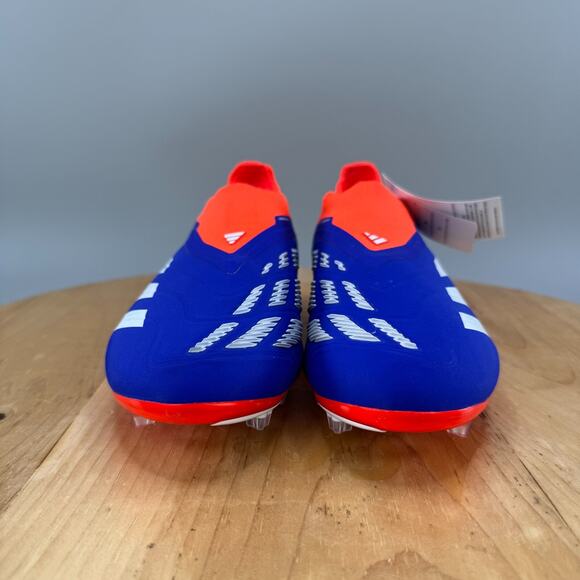 Mens 6 / Womens 7 - Adidas Predator Elite‎ LL FG Soccer Cleats Blue Laceless NEW main image 6